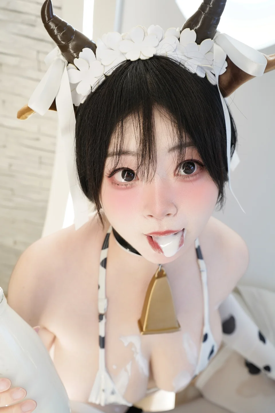 毛毛帽 - No.007 奶牛与汁 [99P-215MB] tg@simisebaisi 【丝足阁】090.webp